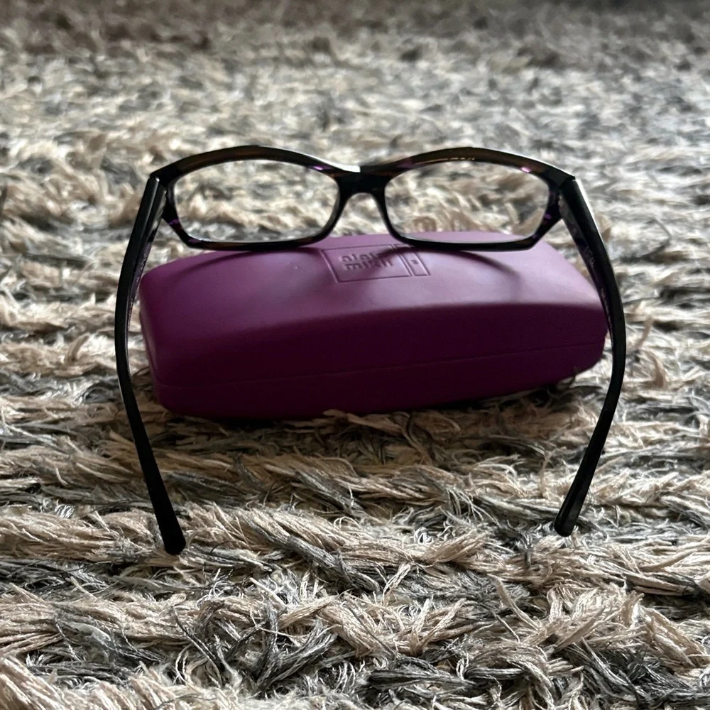 Stylish Black and Brown Glasses Frame by Alain Mikli, Limited Edition